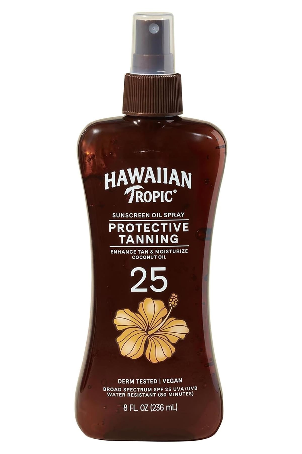 Hawaiian Tropic Protective Tanning SPF25 Koruyucu ve Bronzlaştırıcı Yağ 236ML