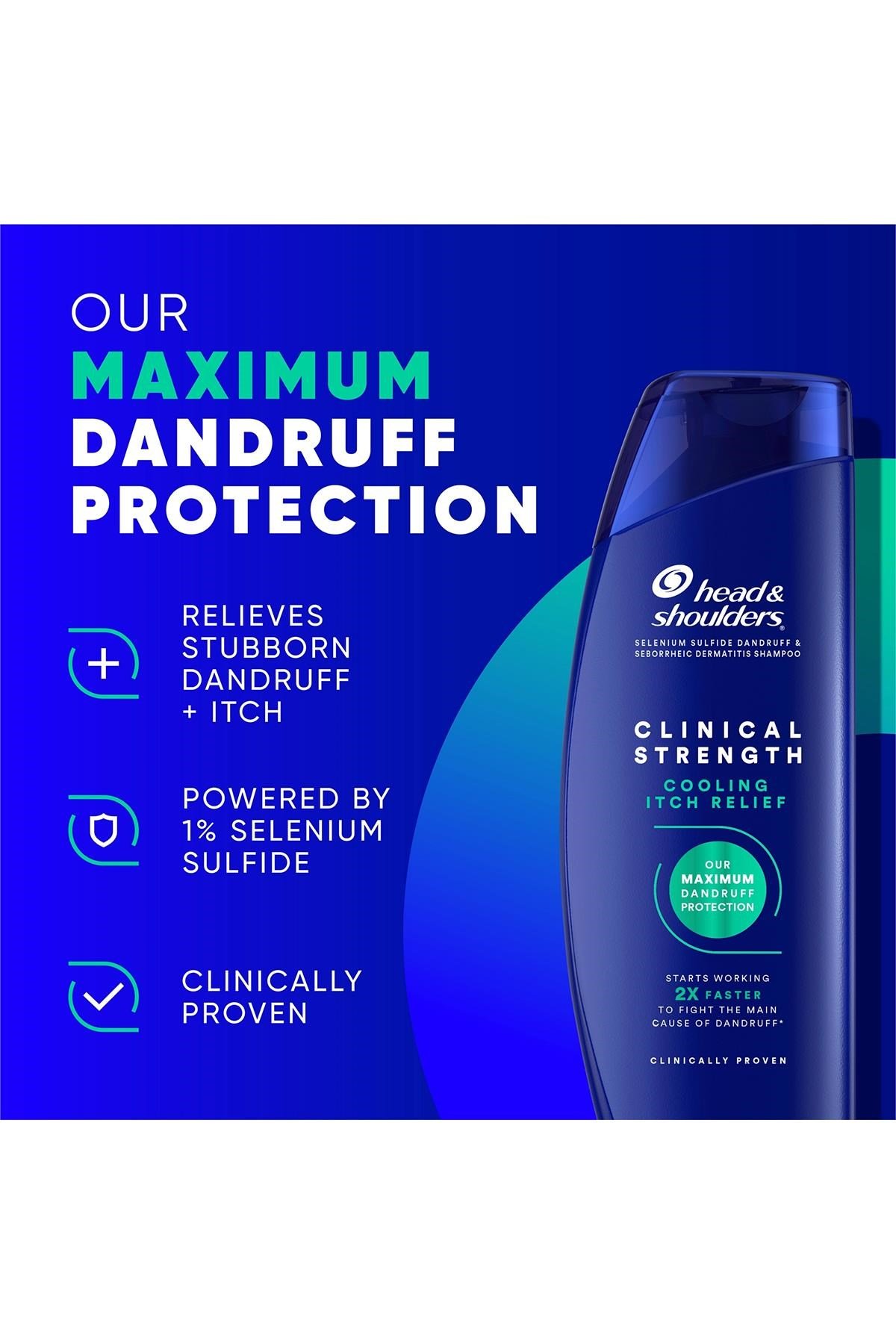 Head & Shoulders Clinical Strength Cooling Itch Relief Kepek Karşıtı Şampuan 400ML