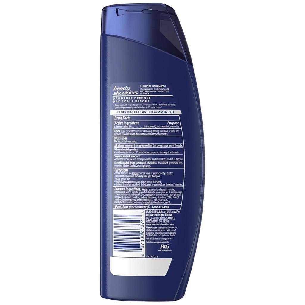 Head Shoulders Clinical Strength Kepek Şampuanı 400ML / 2 Adet