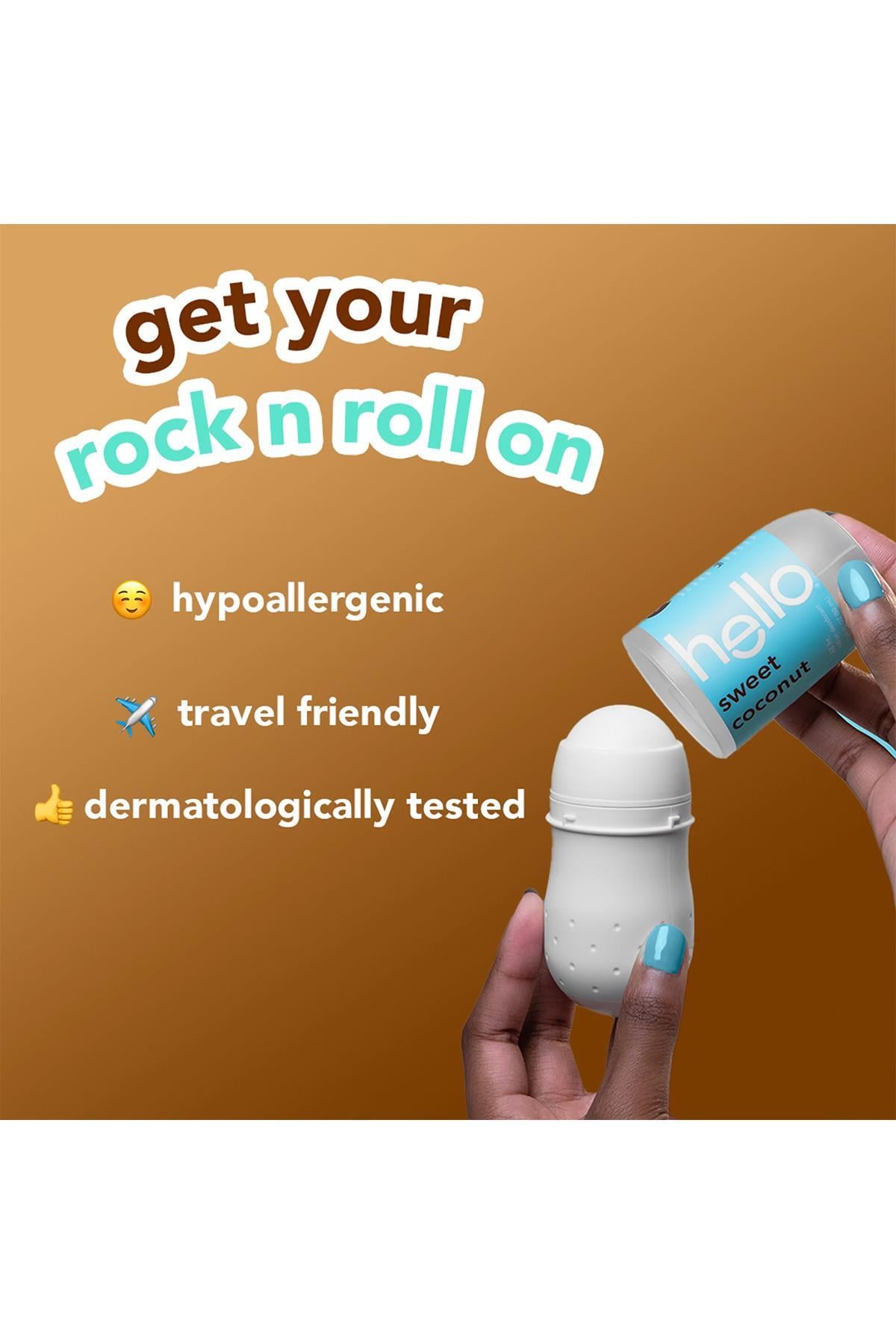Hello Sweet Coconut Roll-On Deodorant 50ML