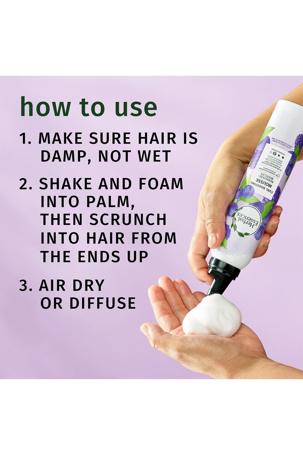 Herbal Essences Bukle Belirginleştirici Saç Köpüğü 192GR