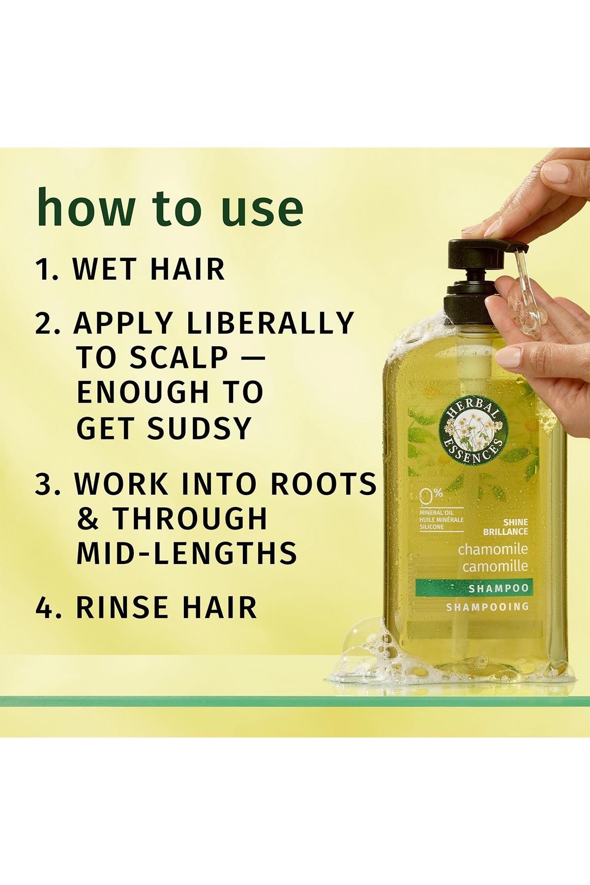 Herbal Essences Shine Brillance Chamomile Şampuan 865ML
