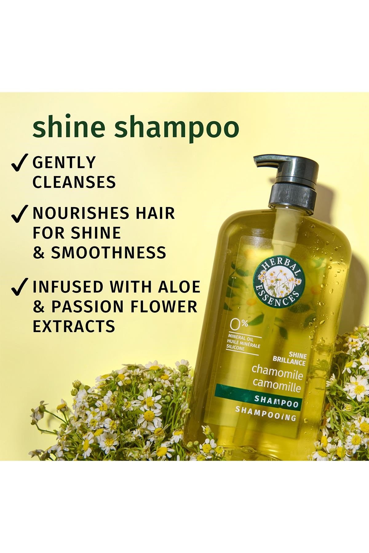 Herbal Essences Shine Brillance Chamomile Şampuan 865ML