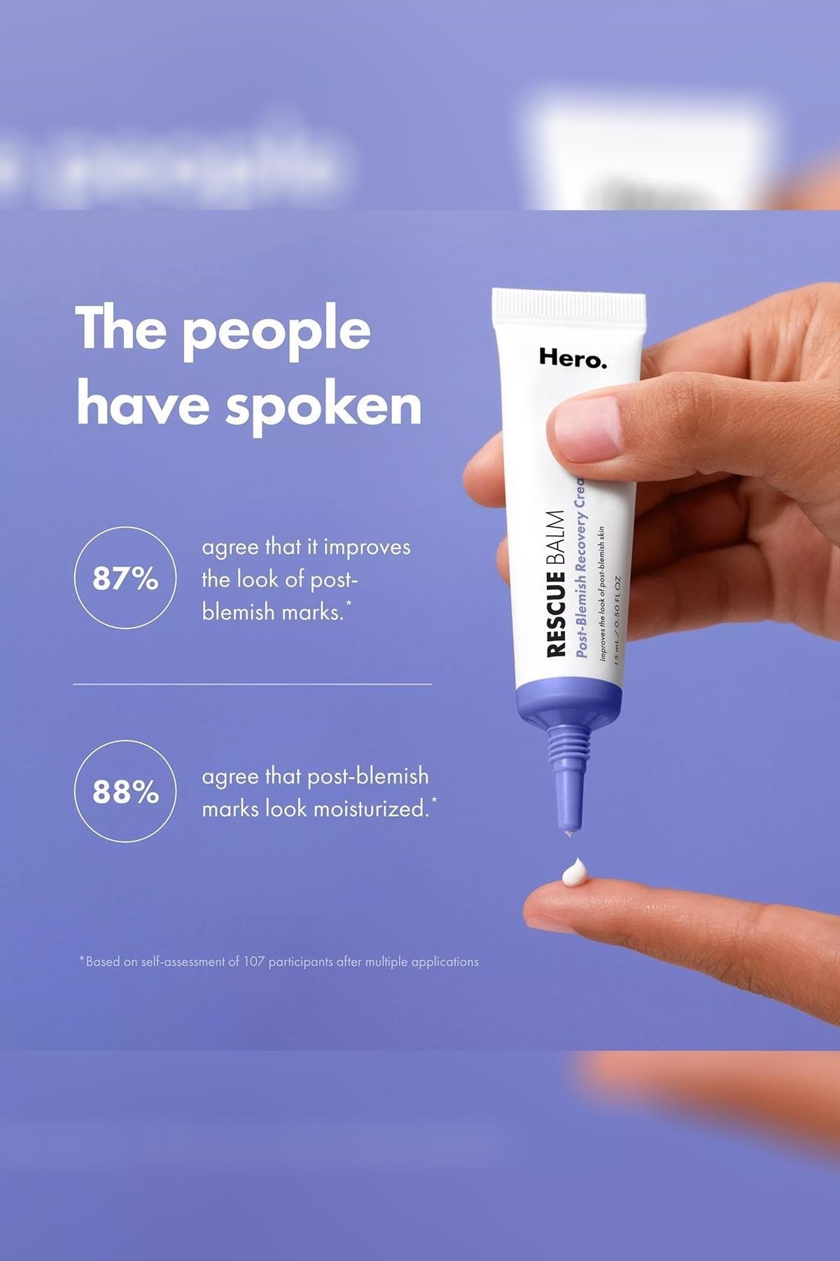 Hero Cosmetics Rescue Balm Akne Sonrası Leke Karşıtı Yüz Kremi 15ML