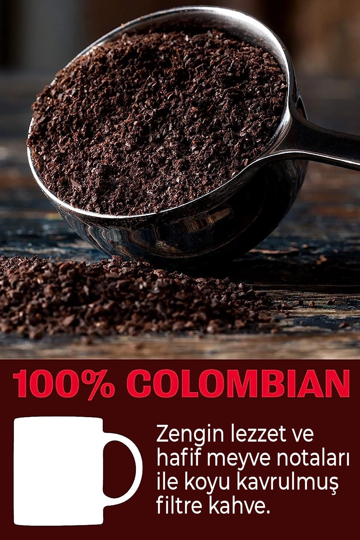 Hills Bros 100% Colombian Filtre Kahve 680GR x 2 Adet