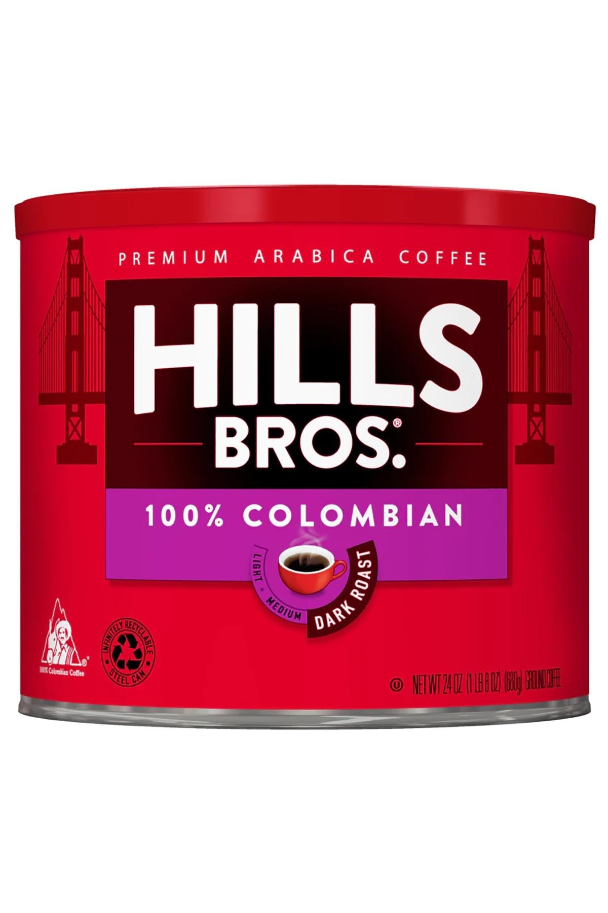 Hills Bros 100% Colombian Filtre Kahve 680GR