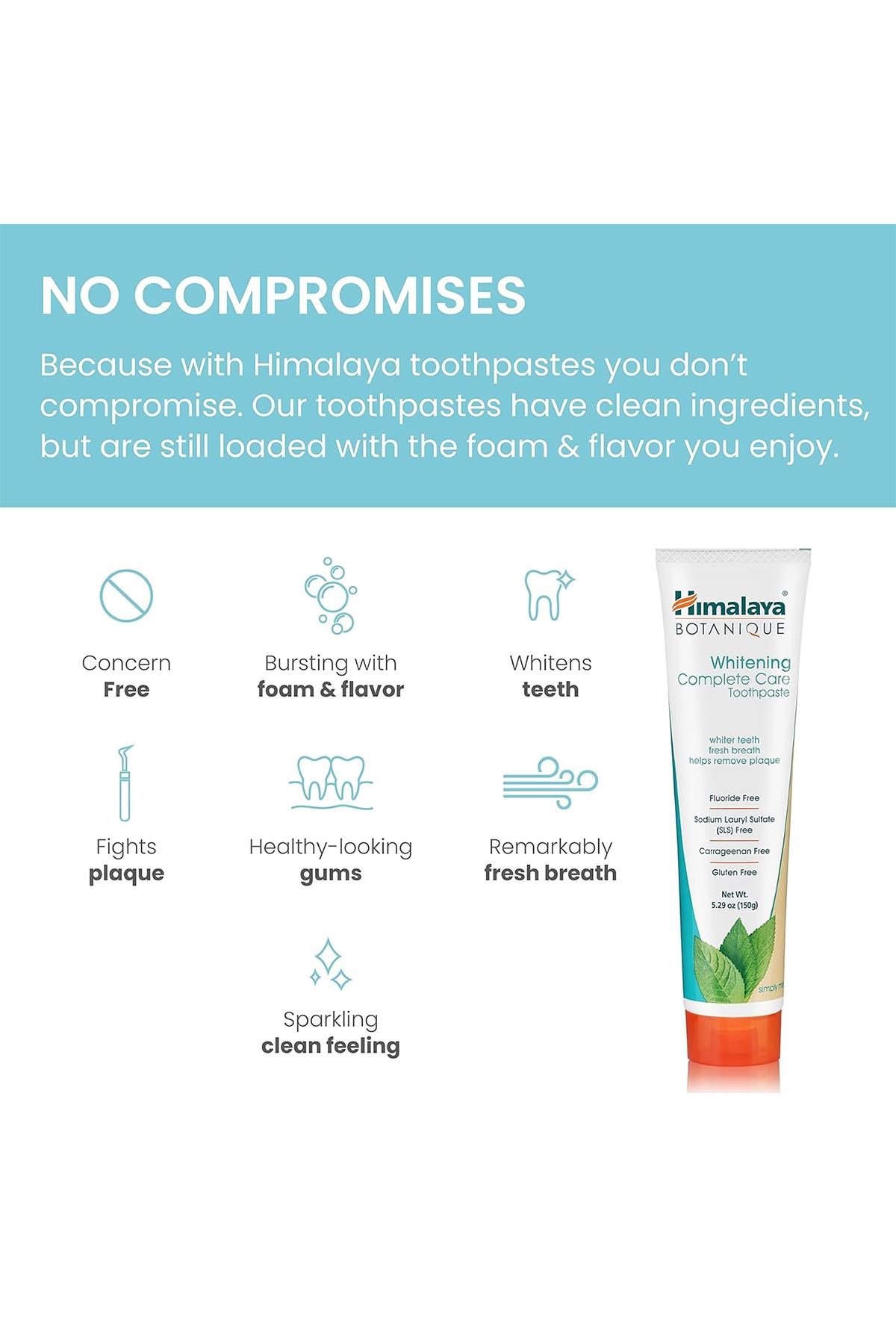 Himalaya Botanique Whitening Complete Care Simply Mint Diş Macunu 150GR