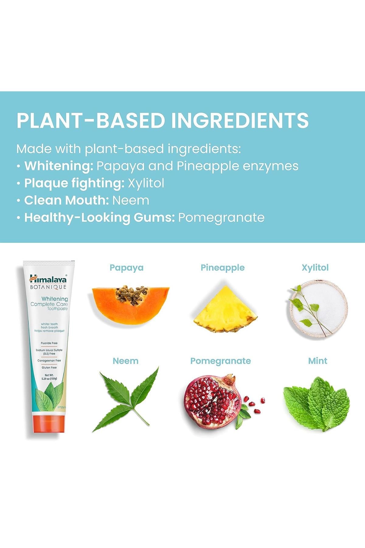 Himalaya Botanique Whitening Complete Care Simply Mint Diş Macunu 150GR