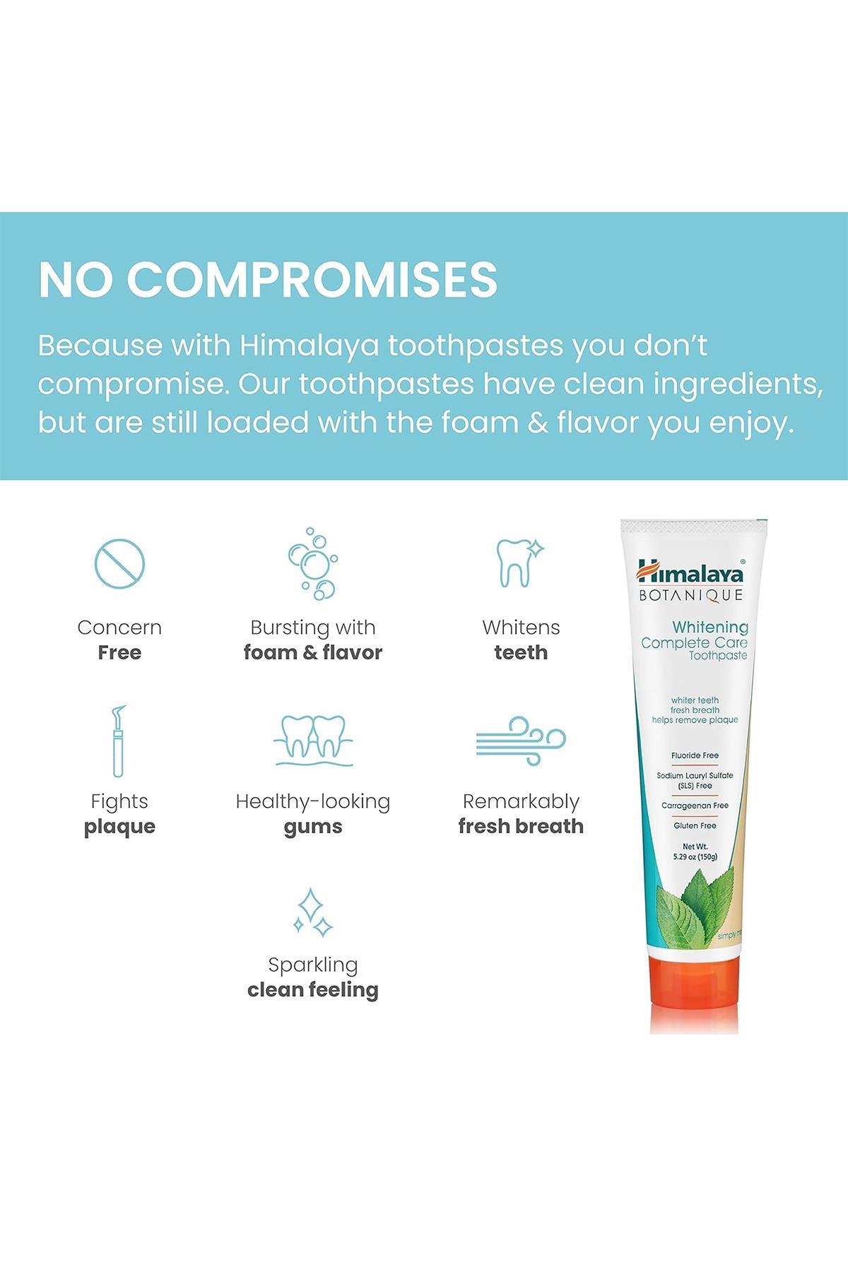 Himalaya Botanique Whitening Complete Care Simply Mint Diş Macunu 150GR