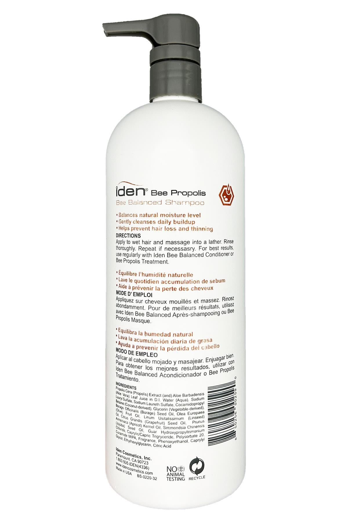 Iden Bee Balanced Propolis Özlü Dengeleyici Şampuan 946ML