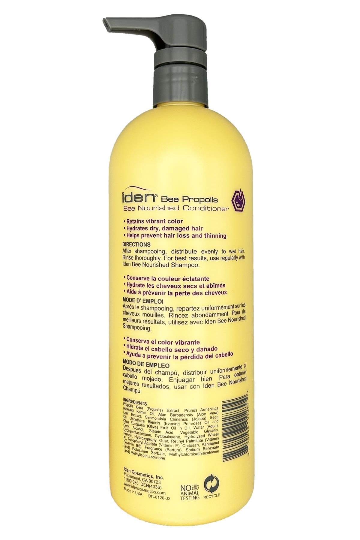 Iden Bee Nourished Propolis Özlü Besleyici Saç Kremi 946ML