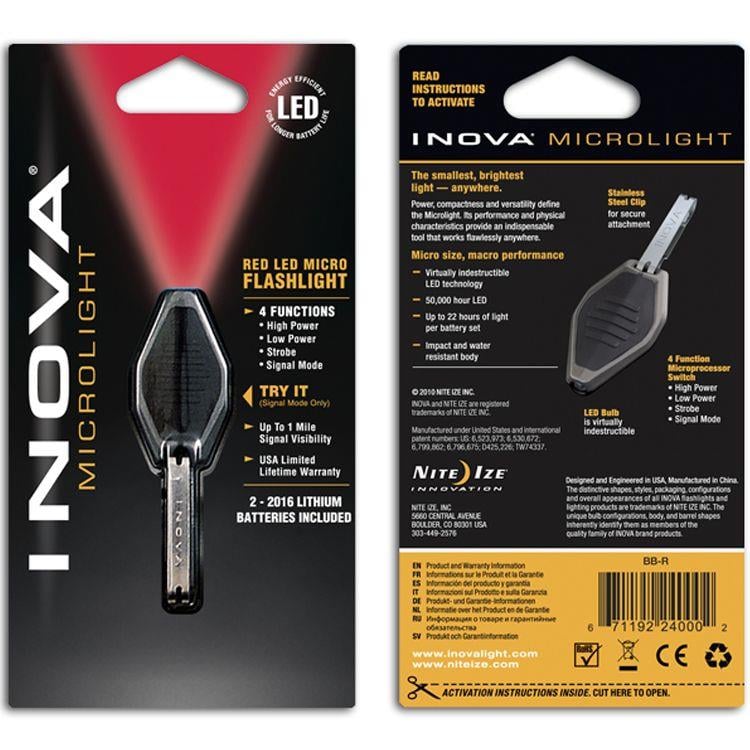 Inova Microlight Micro Led Kırmızı Işık