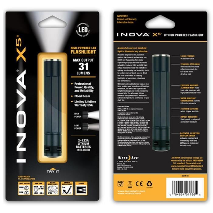 Inova X5 Led Fener 31 Lümen