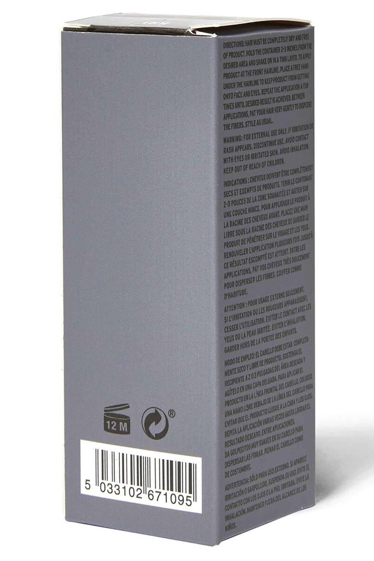 Ion Saç Dolgunlaştırıcı Kapatıcı Fiber Toz Siyah 25GR