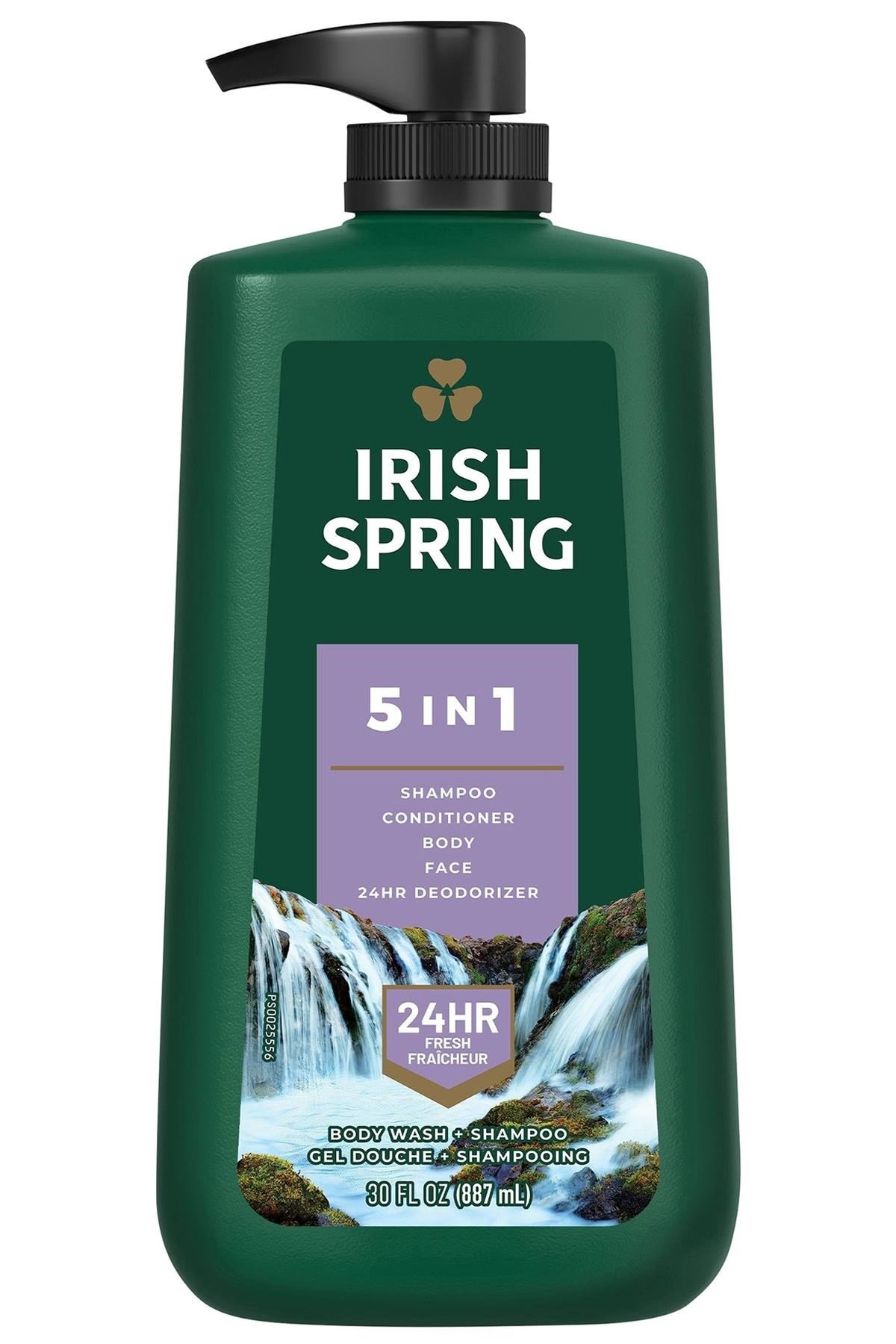 Irish Spring 5in1 Şampuan + Tüm Vücut Yıkama 887ML
