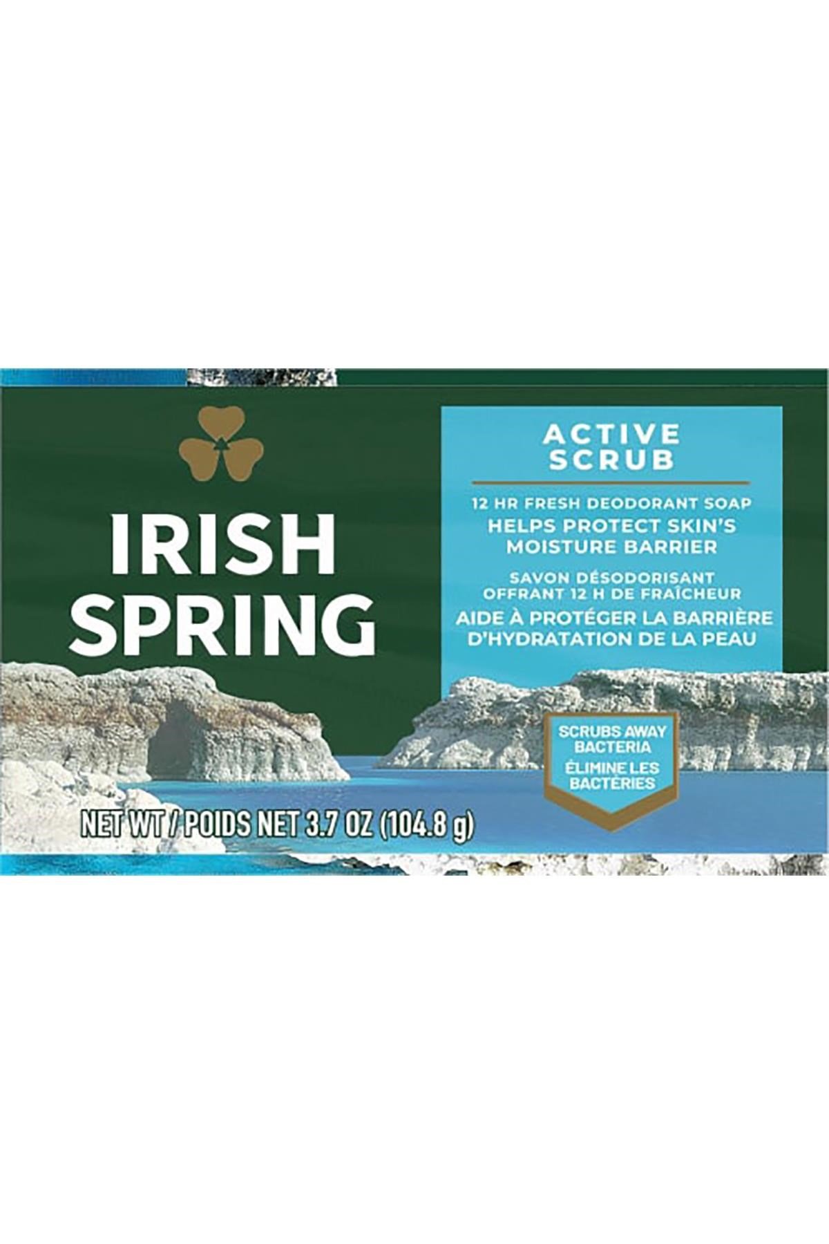 Irish Spring Active Scrub Sabun 3lü Paket