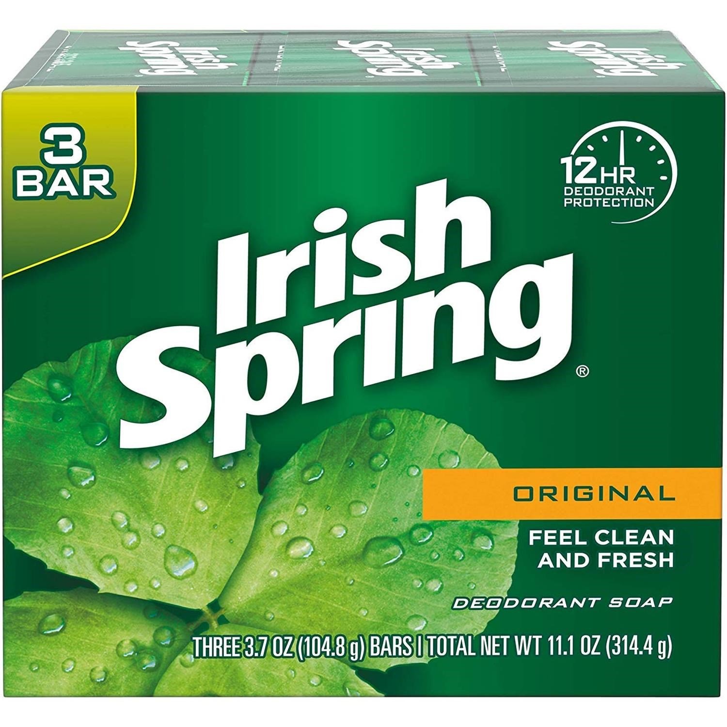 Irish Spring Original Sabun 3lü Paket