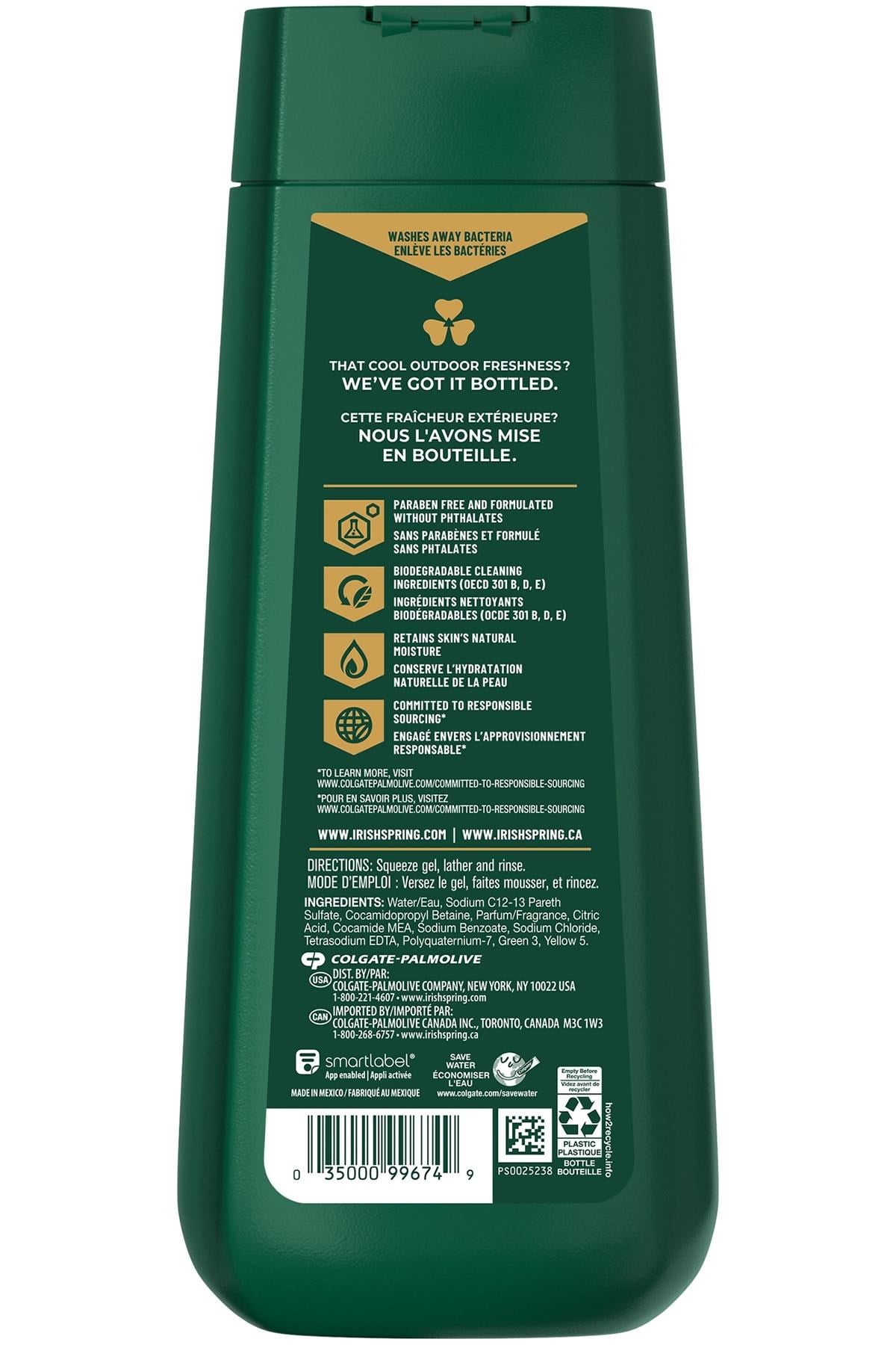 Irish Spring Original Vücut Şampuanı 591ML