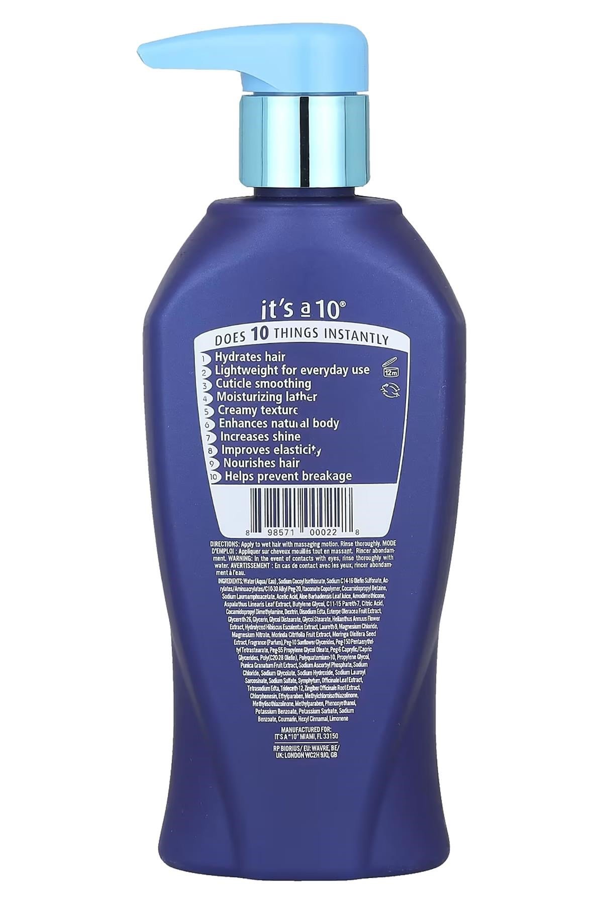 It’s a 10 Miracle Nemlendirici Günlük Şampuan 295.7ML