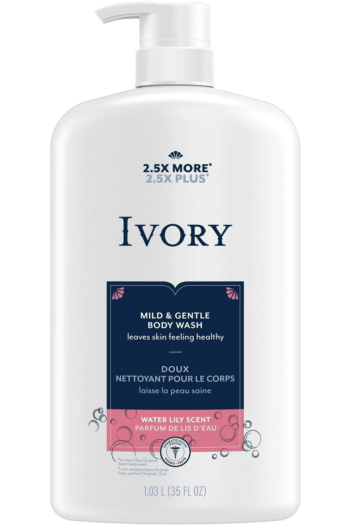 Ivory Nilüfer Kokulu Hafif ve Nazik Vücut Şampuanı 1030ML