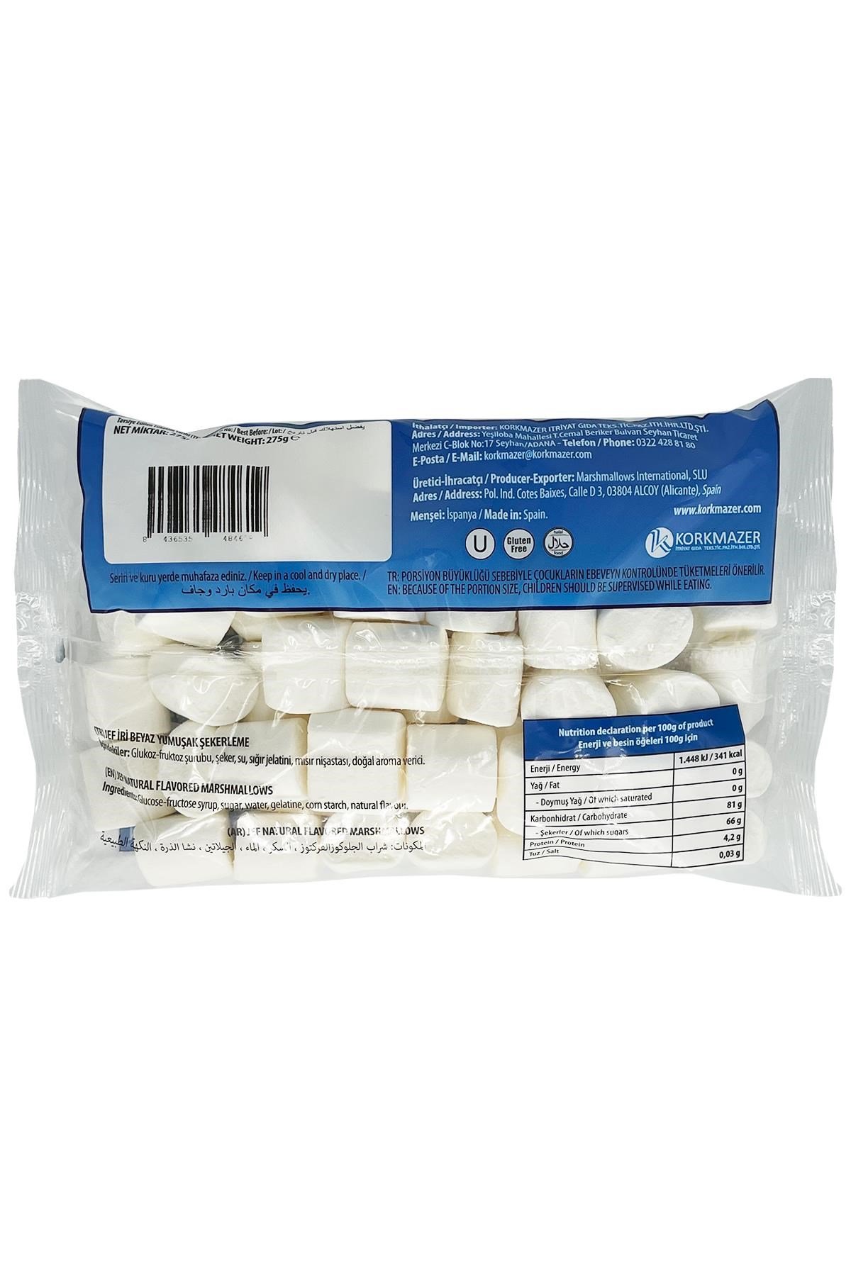 Jef Natural Flavored Marshmallows 275GR