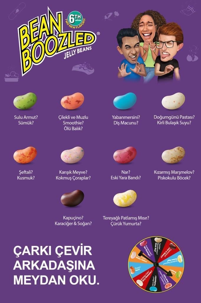 Jelly Belly Bean Boozled 6.Seri 100GR