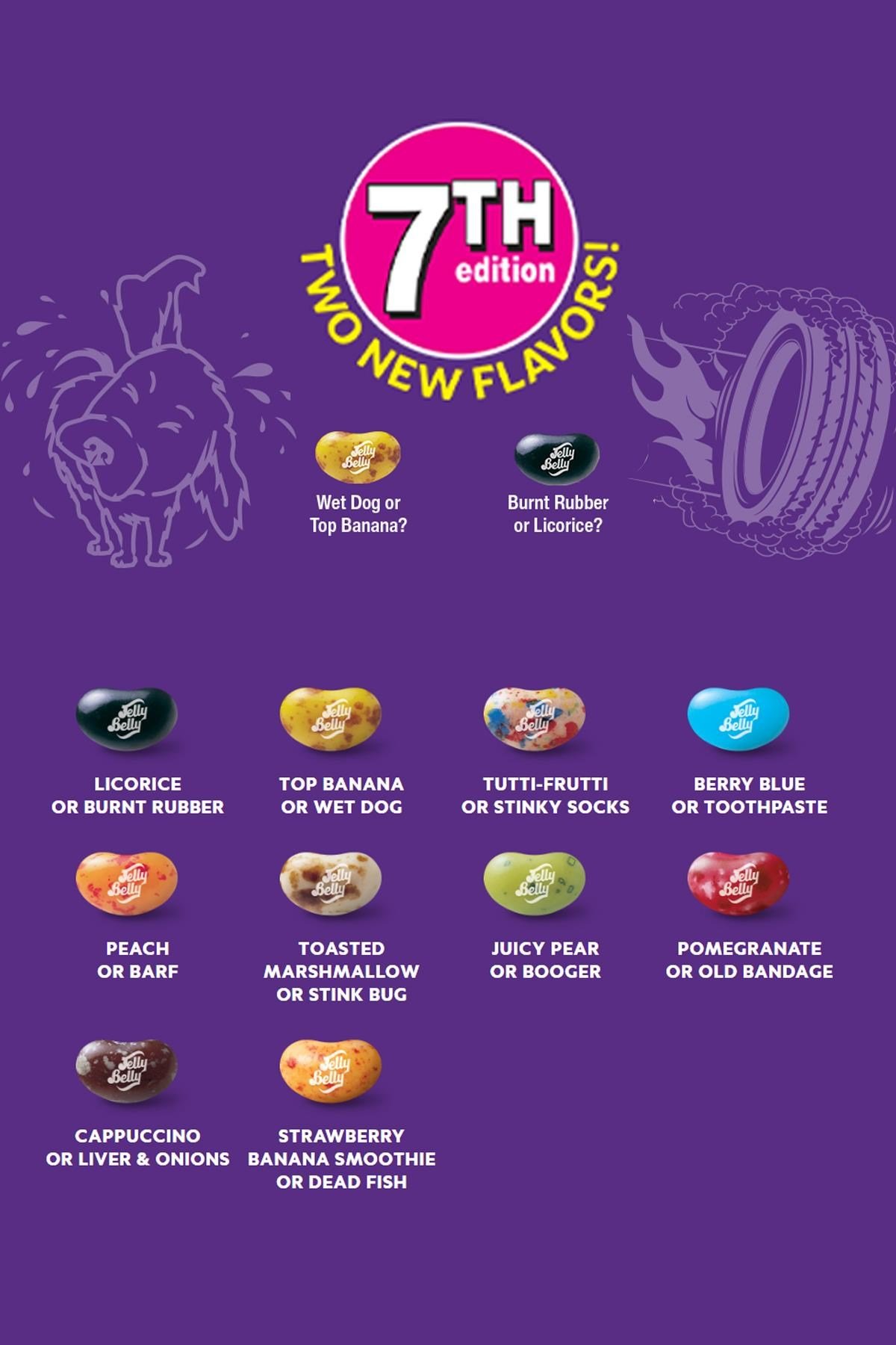 Jelly Belly Bean Boozled 7. Seri Çarklı Kutu 100GR