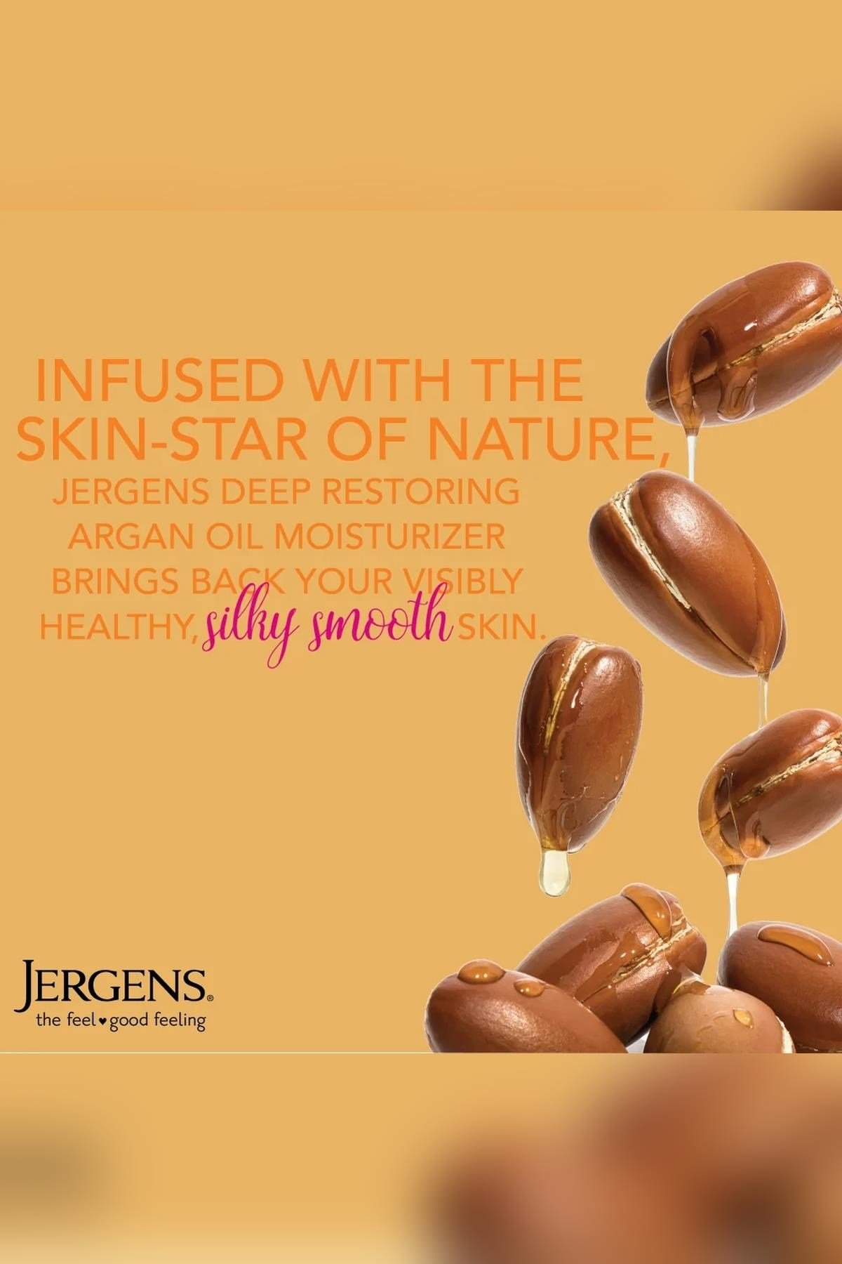 Jergens Argan Yağlı Onarıcı Vücut Losyonu 496ML