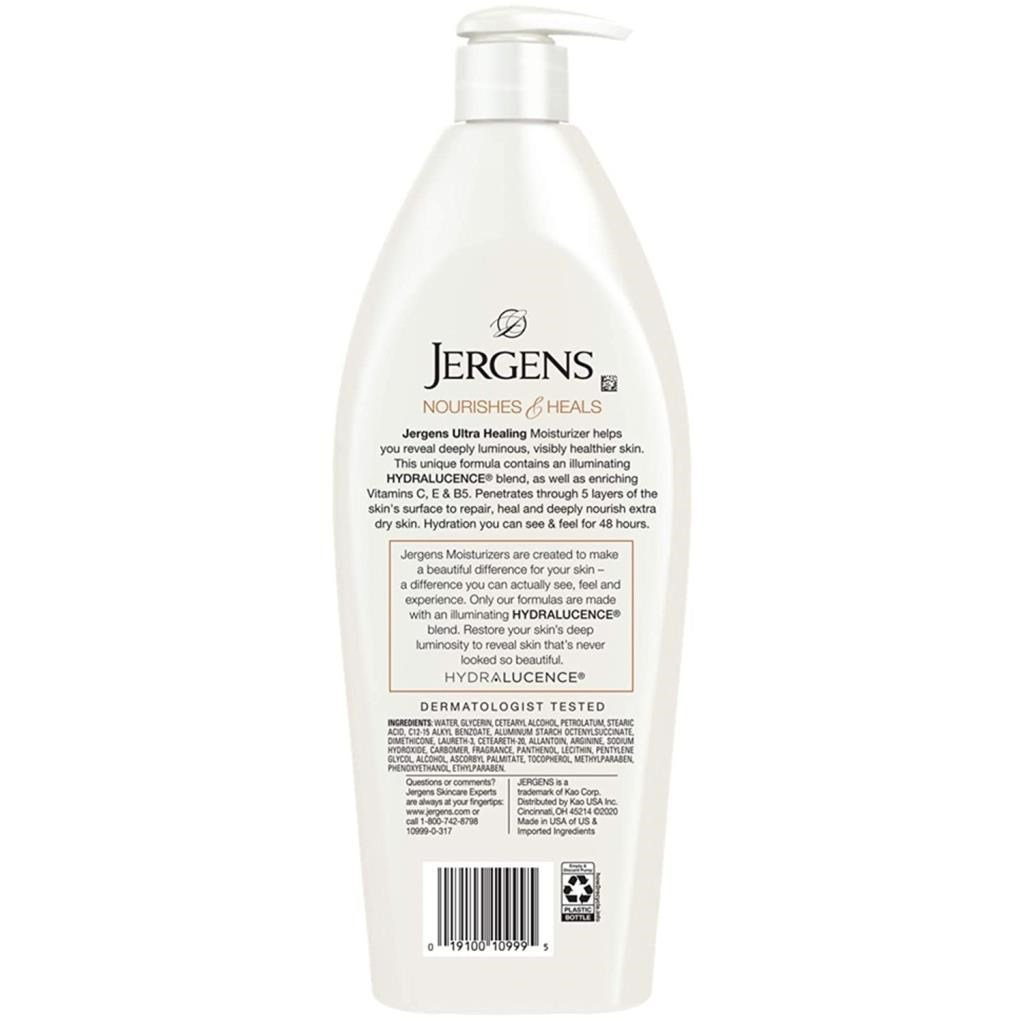 Jergens Ekstra Kuru Ciltler İçin Nemlendirici Losyon 621ML