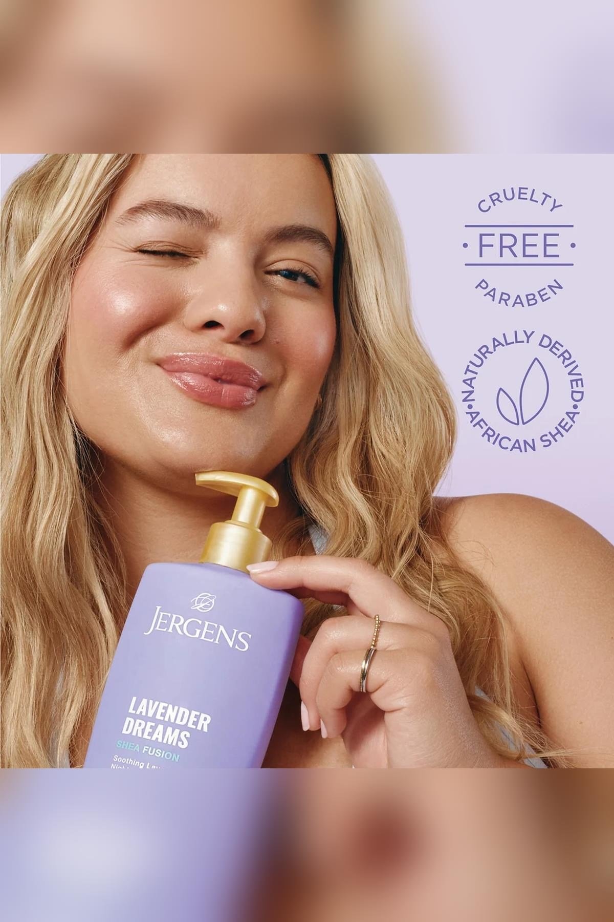 Jergens Shea Fusion Lavender Dreams Nemlendirici Vücut Losyonu 414ML