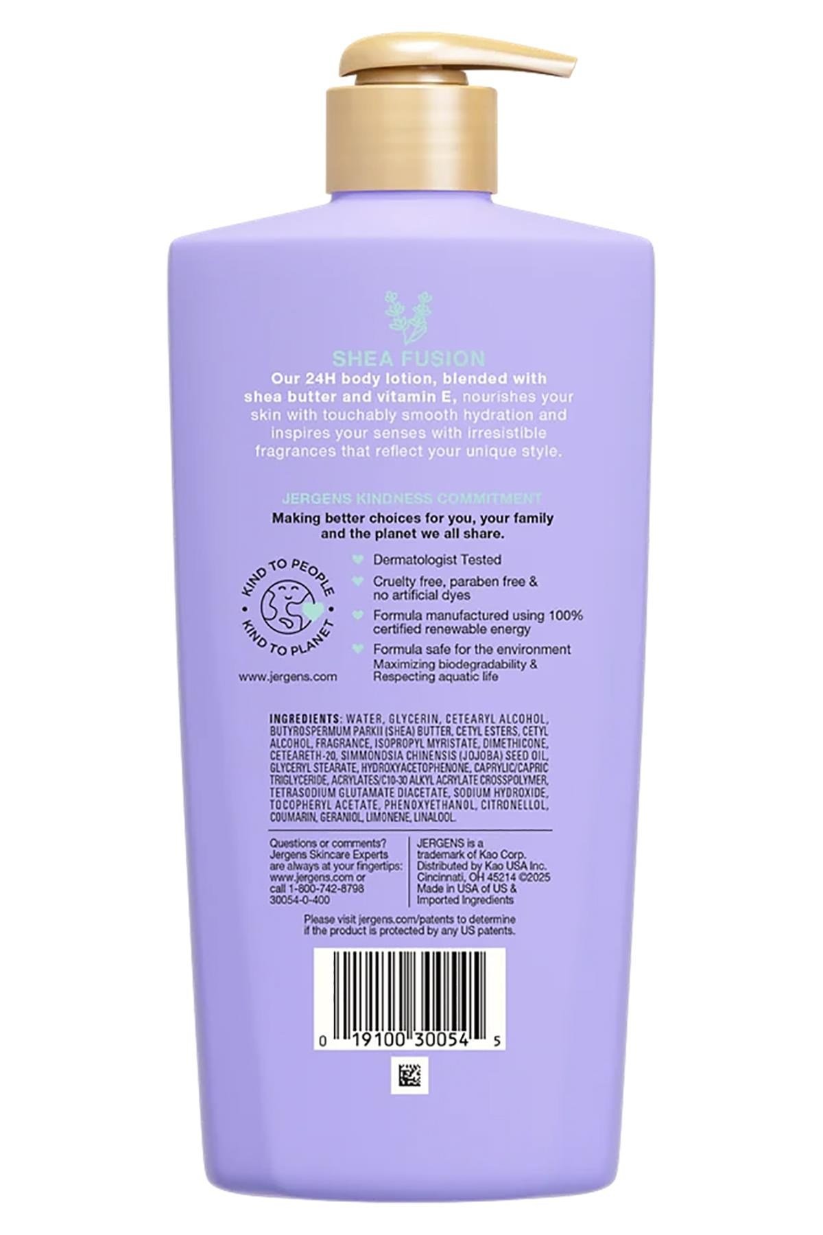 Jergens Shea Fusion Lavender Dreams Nemlendirici Vücut Losyonu 414ML