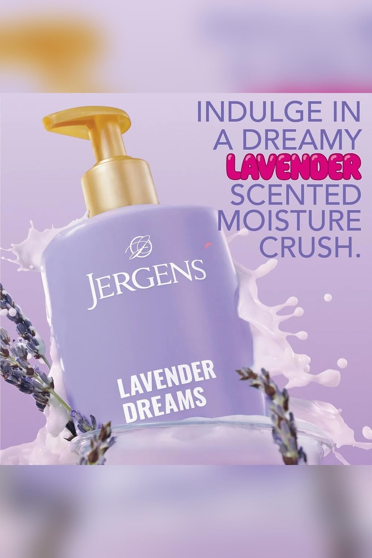 Jergens Shea Fusion Lavender Dreams Nemlendirici Vücut Losyonu 414ML