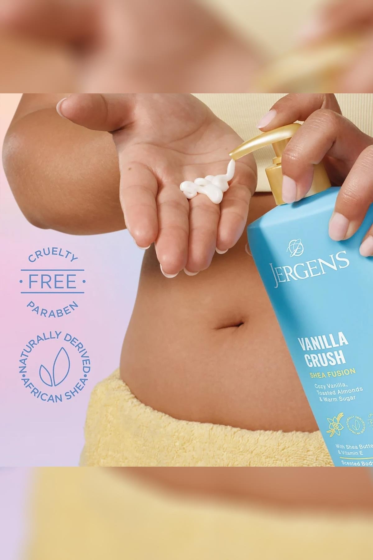 Jergens Shea Fusion Vanilla Crush Nemlendirici Vücut Losyonu 414ML