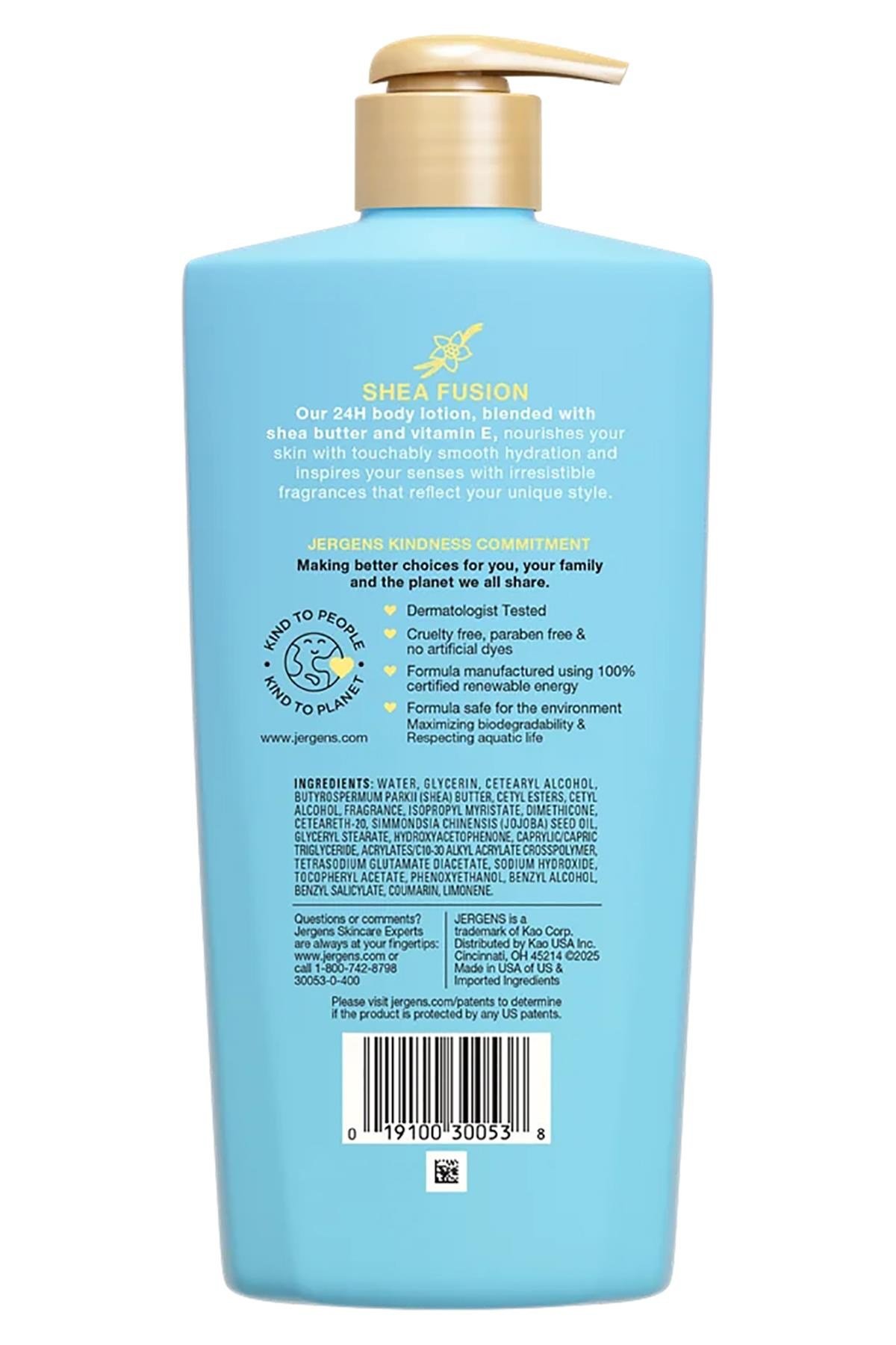 Jergens Shea Fusion Vanilla Crush Nemlendirici Vücut Losyonu 414ML