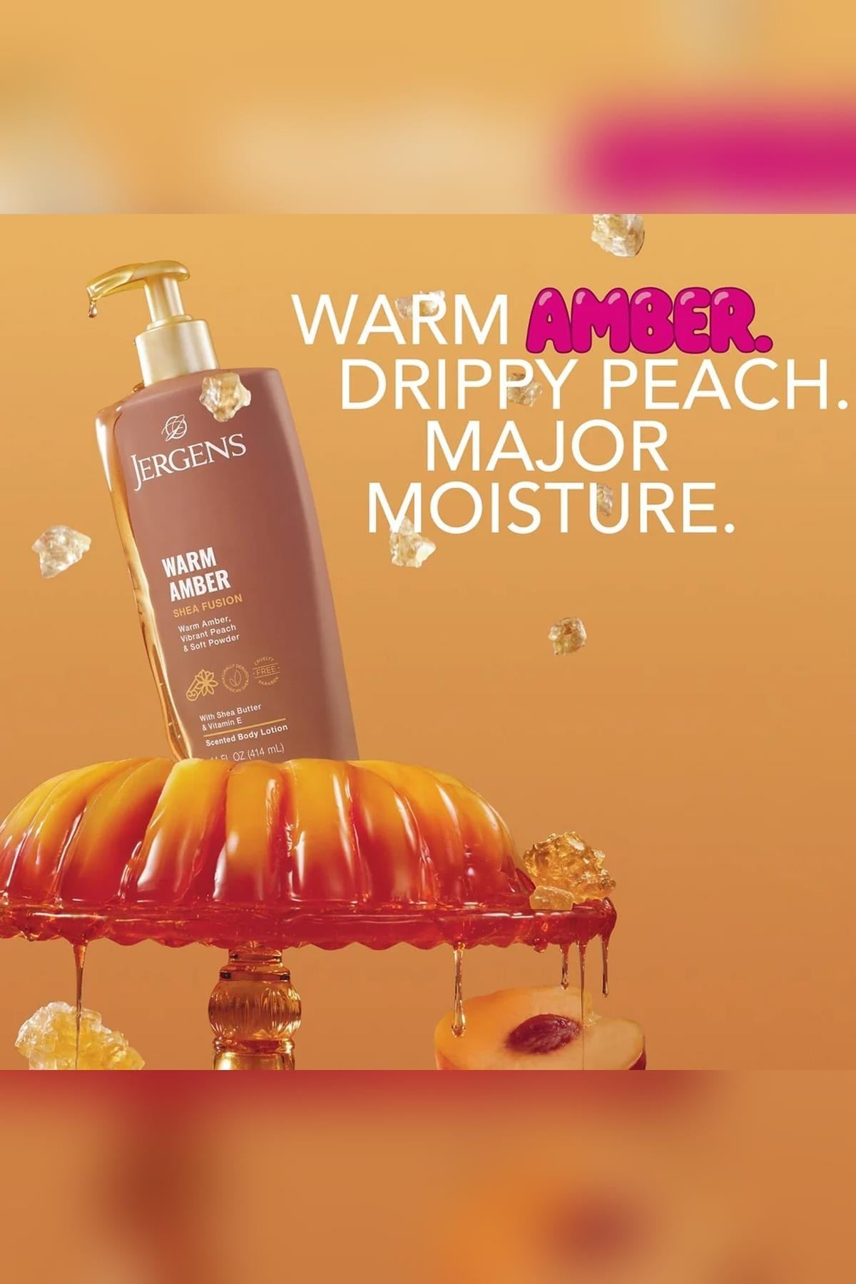 Jergens Shea Fusion Warm Amber Nemlendirici Vücut Losyonu 414ML
