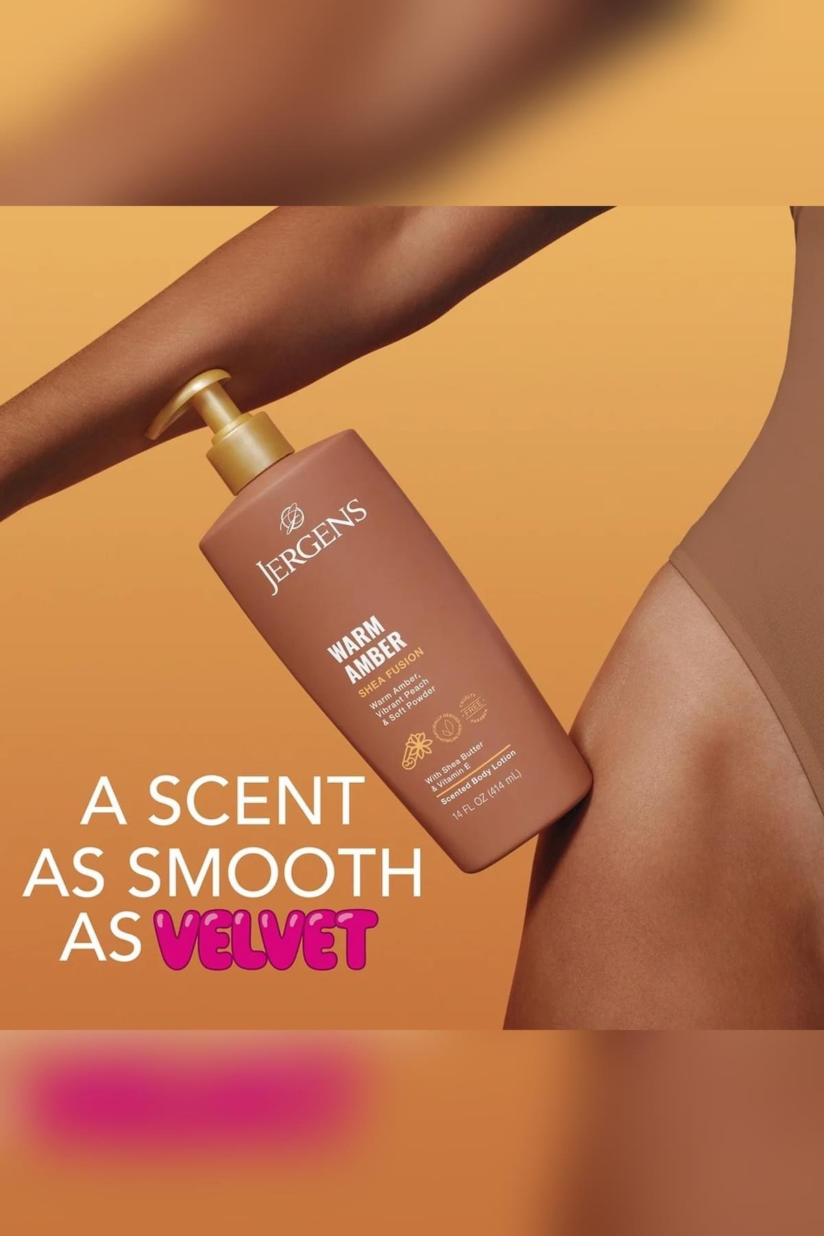 Jergens Shea Fusion Warm Amber Nemlendirici Vücut Losyonu 414ML