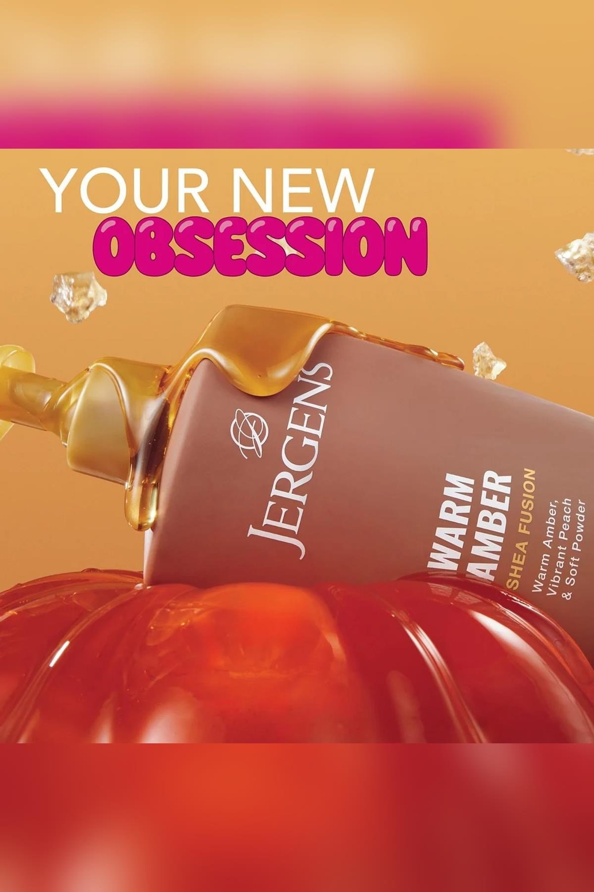 Jergens Shea Fusion Warm Amber Nemlendirici Vücut Losyonu 414ML