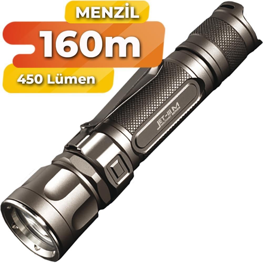 JETBeam 3M XML LED El Feneri 450 Lümen