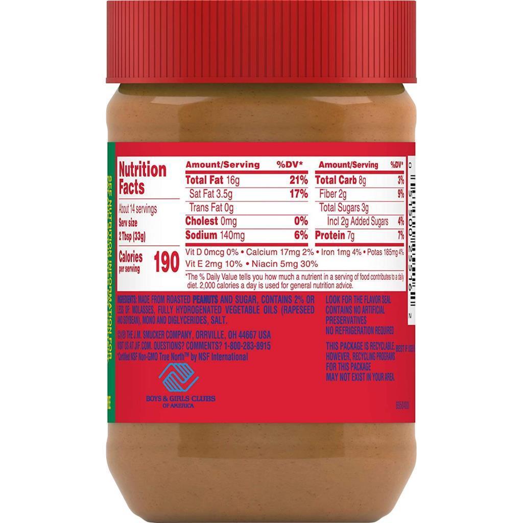 Jif Creamy Fıstık Ezmesi 454GR