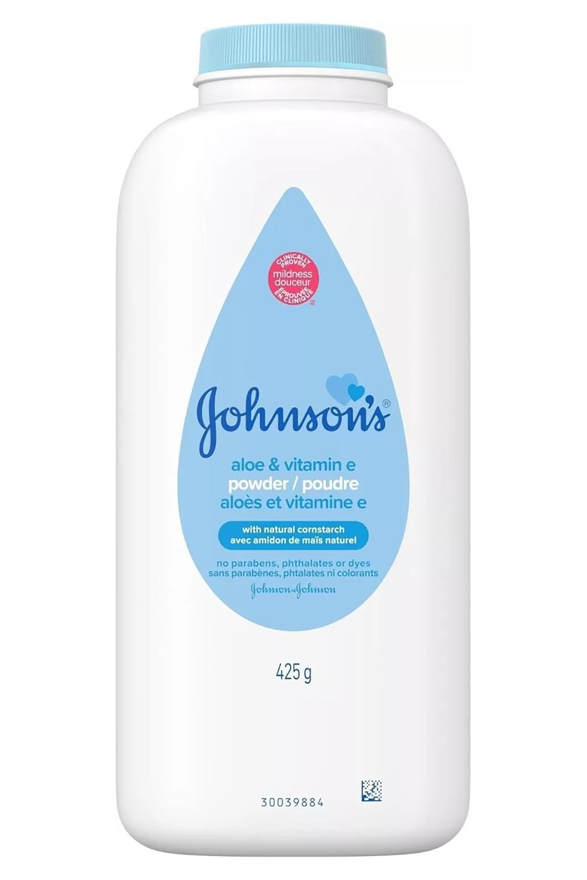 Johnson's Aloe ve E Vitamini İçeren Bebek Pudrası 425GR