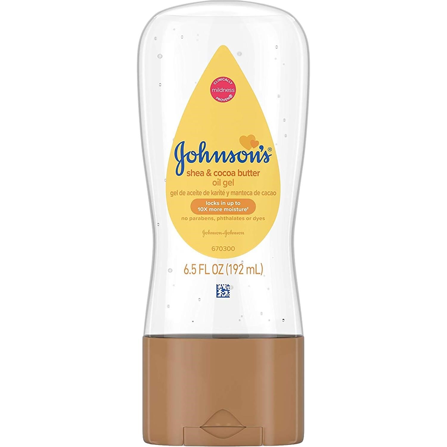 Johnson's Baby Shea ve Kakao Bebek Yağı Jeli 192ML