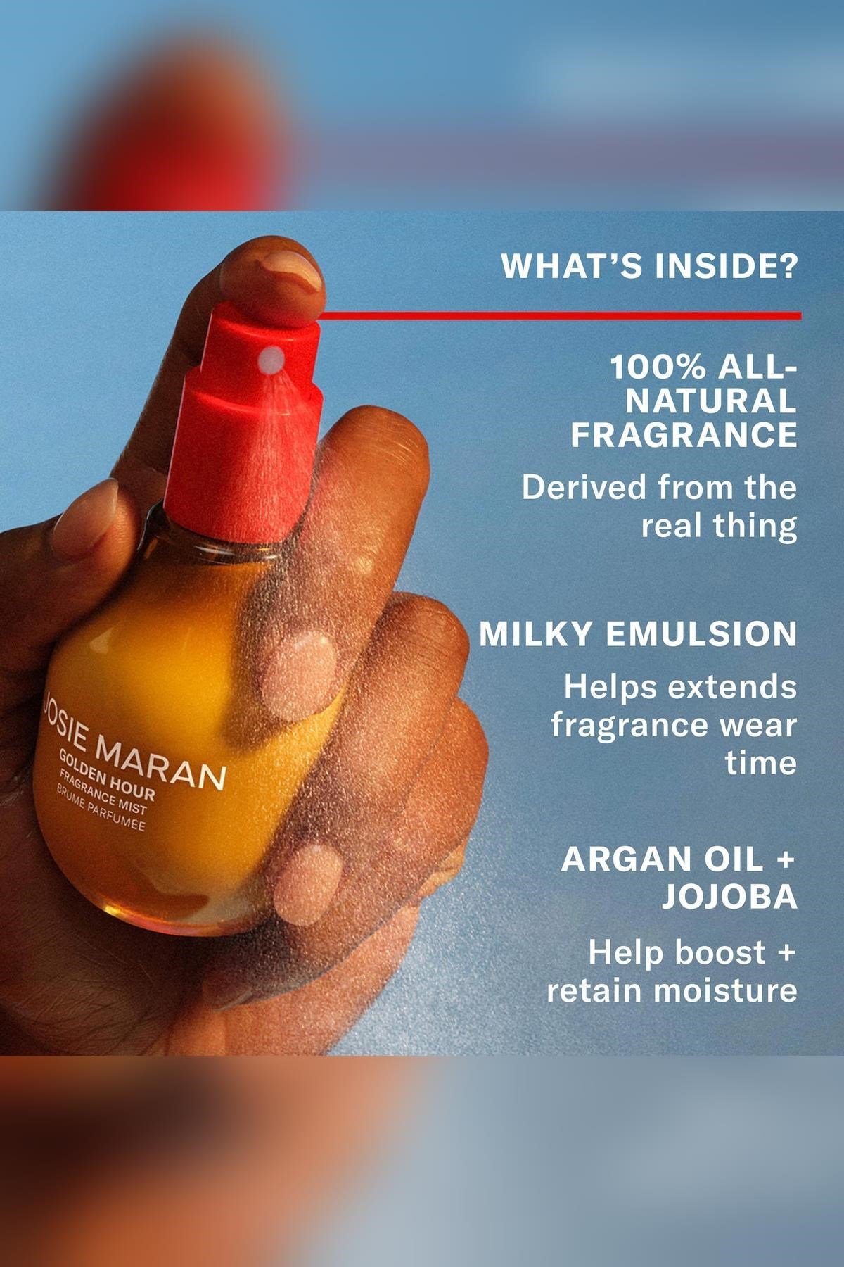 Josie Maran Golden Hour Saç ve Vücut Spreyi 100ML