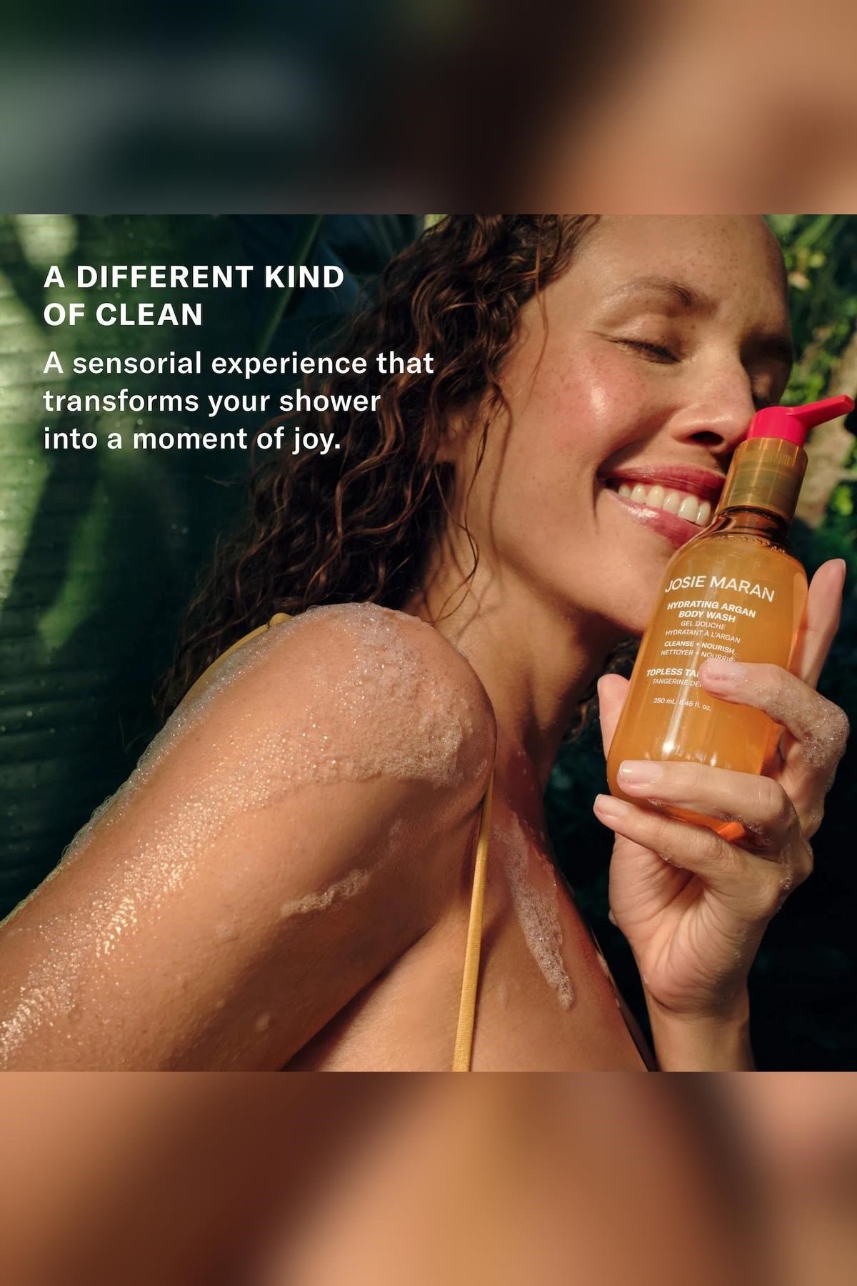 Josie Maran Topless Tangerine Argan Yağlı Nemlendirici Duş Jeli 250ML
