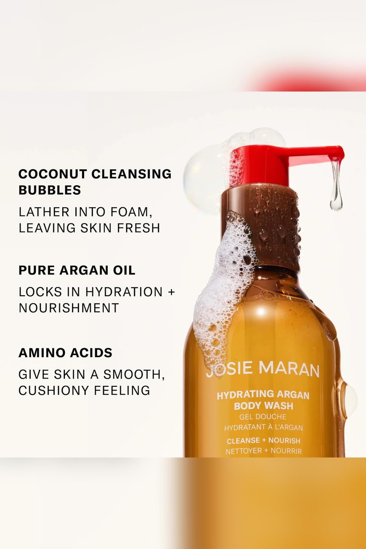 Josie Maran Topless Tangerine Argan Yağlı Nemlendirici Duş Jeli 250ML