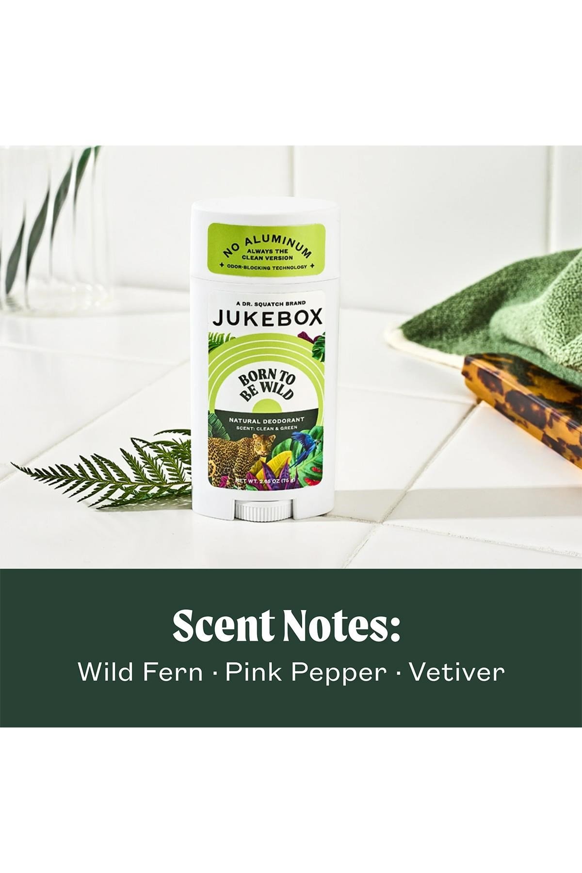 Jukebox Born To Be Wild Alüminyumsuz Stick Deodorant 75GR