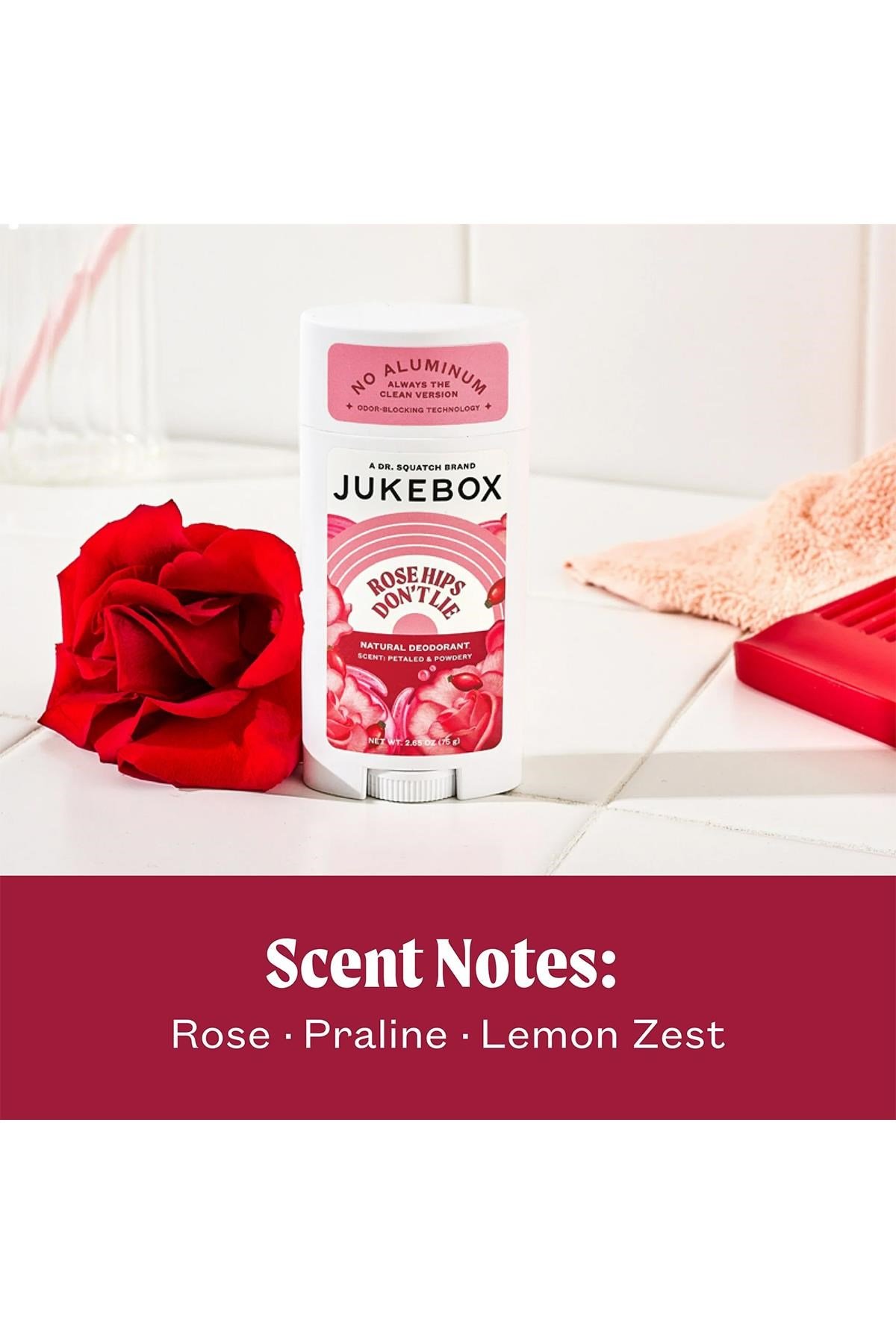 Jukebox Rose Hips Dont Lie Alüminyumsuz Stick Deodorant 75GR
