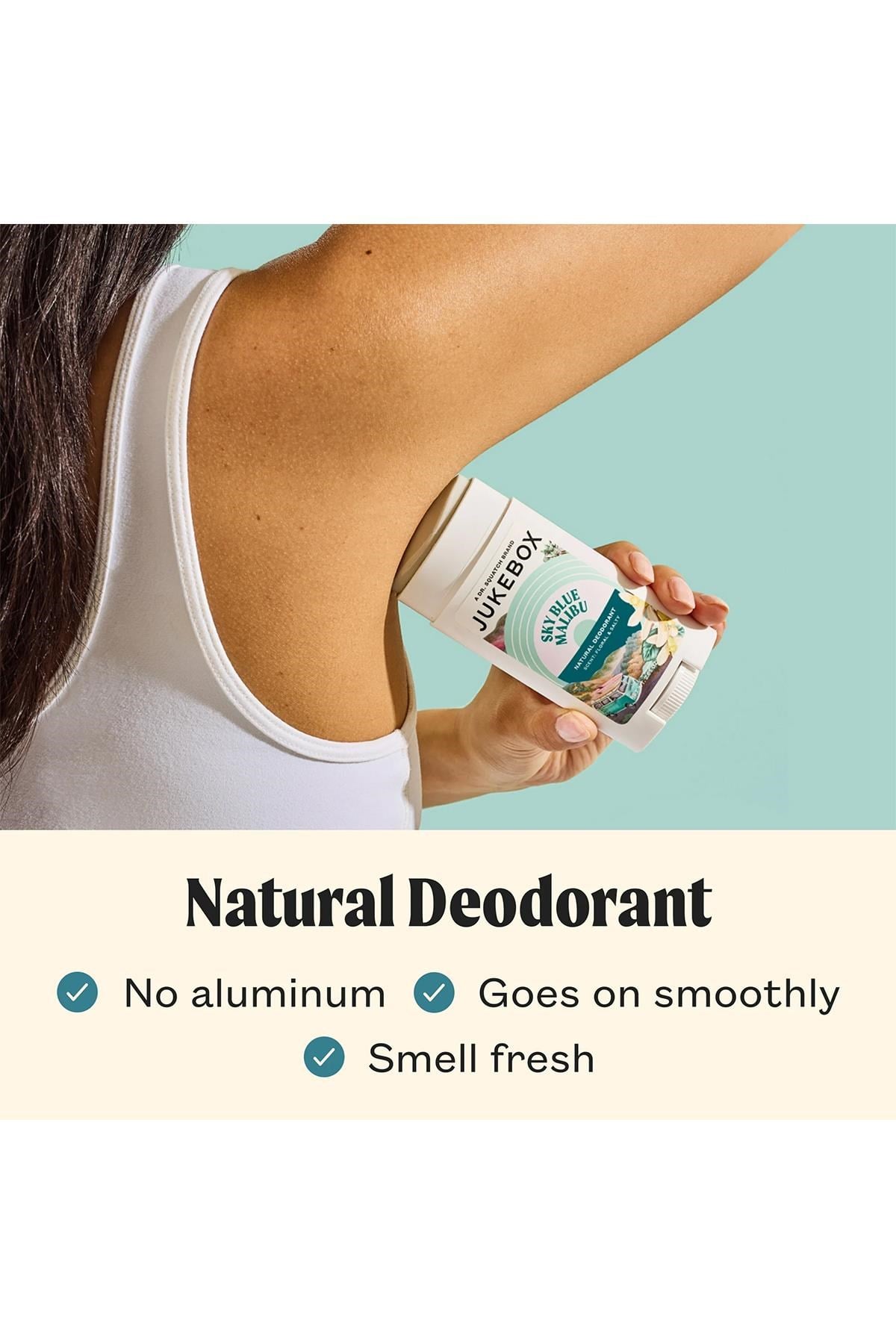 Jukebox Sky Blue Malibu Alüminyumsuz Stick Deodorant 75GR