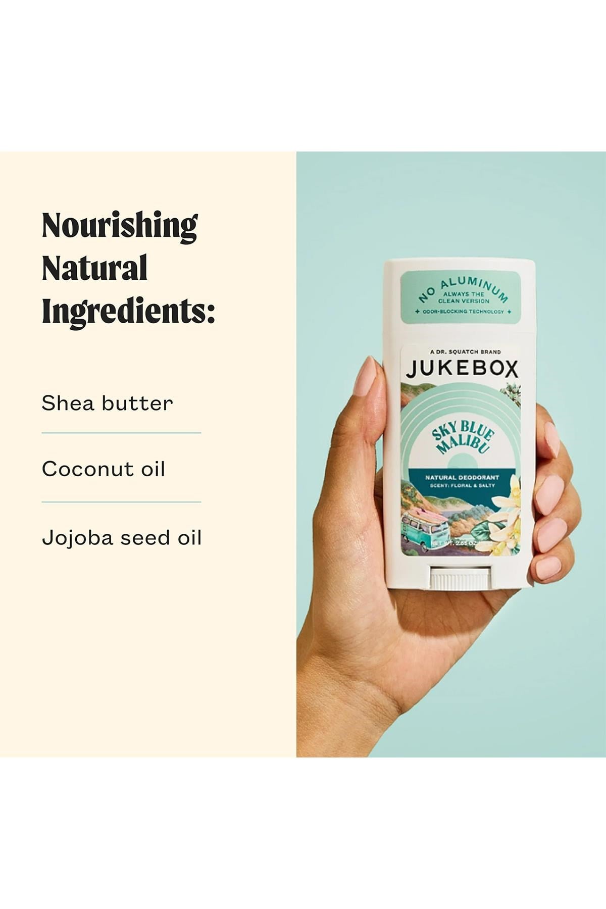 Jukebox Sky Blue Malibu Alüminyumsuz Stick Deodorant 75GR