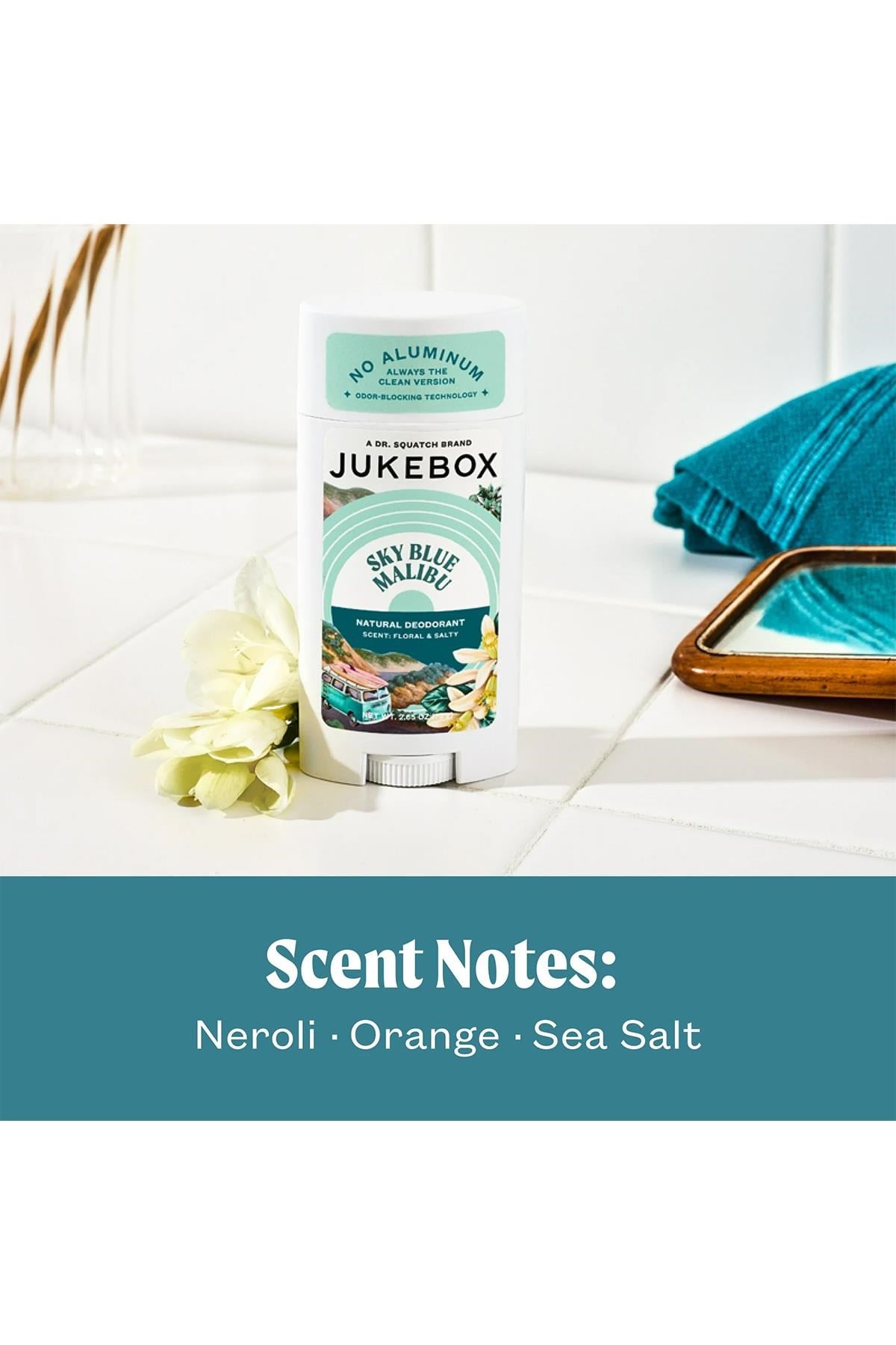 Jukebox Sky Blue Malibu Alüminyumsuz Stick Deodorant 75GR