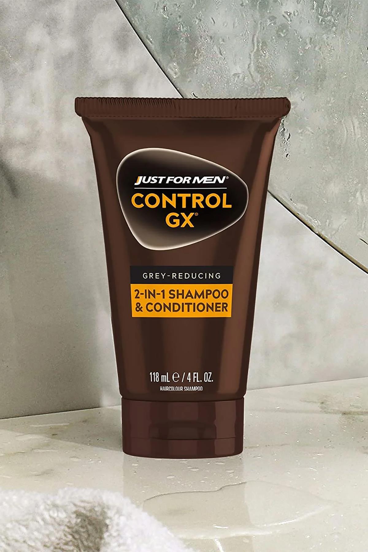 Just For Men ControlGX Gri Saçları Koyulaştıran 2in1 Şampuan 118ML